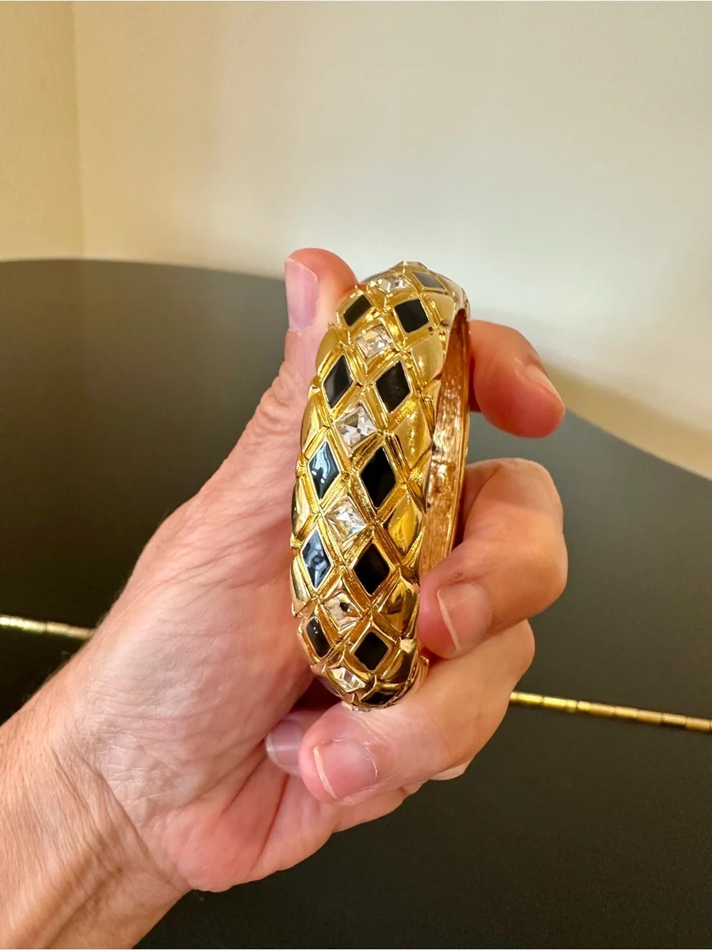 St. John Authentic Runway Vintage Retro Iconic Designer Formal Couture Bracelet